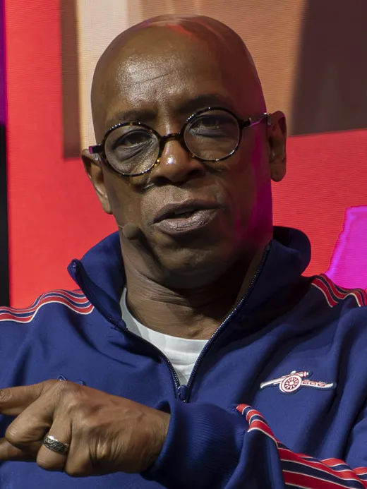Ian Wright, Shaun Wright-Phillips' adoptive father, in 2025