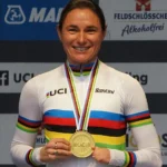 Dame Sarah Storey at the 2024 Para-cycling Road World Championships in Zurich