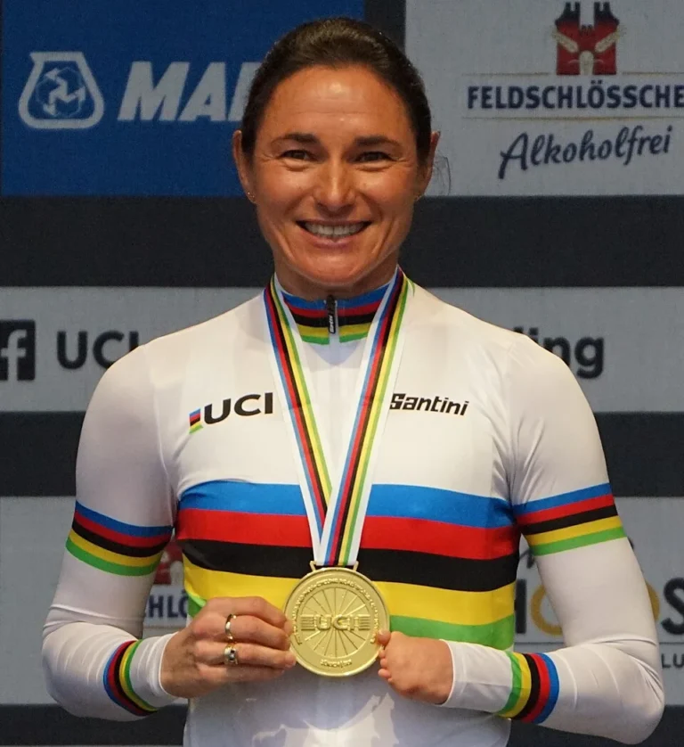 Dame Sarah Storey at the 2024 Para-cycling Road World Championships in Zurich